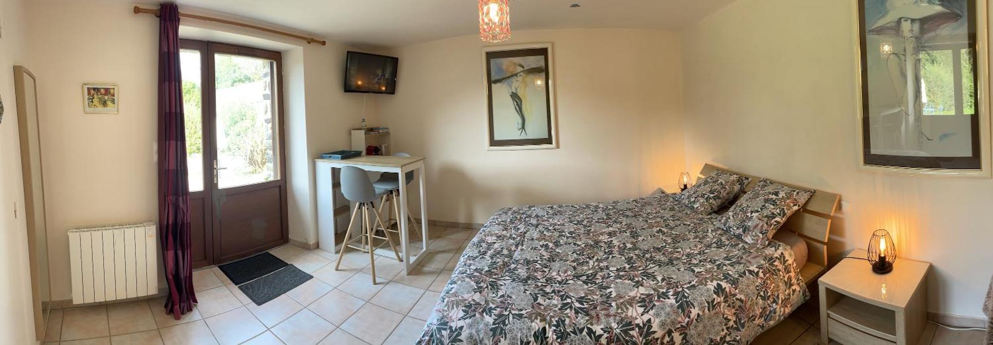 Chambres D'Hotes Les Tilleuls Poullaouen Esterno foto